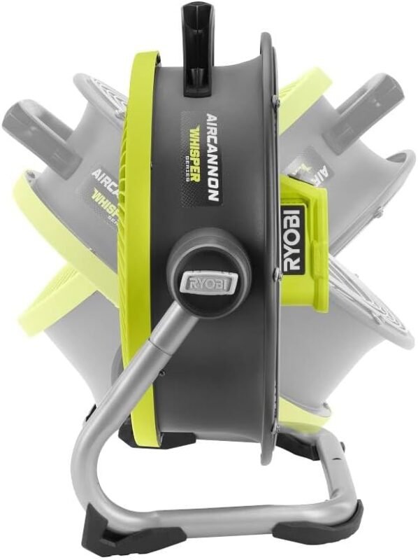 ryobi ONE+ 18V Cordless Hybrid WHISPER SERIES 35.6 cm Air Cannon Fan (Tool Only) (Renewed)