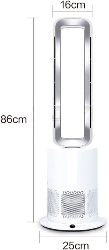 Kühlung Und Heizung, Blattloser Ventilator, Blattlos, Kein Blatt, Bodenventilator, Kleiner Turmventilator, Geruchsentfernung, Bodentyp Mit Filter PräZiser Luftstrom