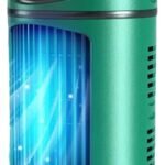 Tragbare Klimaanlage, Tischventilator, tragbare Klimaanlage mit Timerfunktion, Kleiner Kühler (Grün)